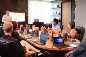 Meeting of professionals